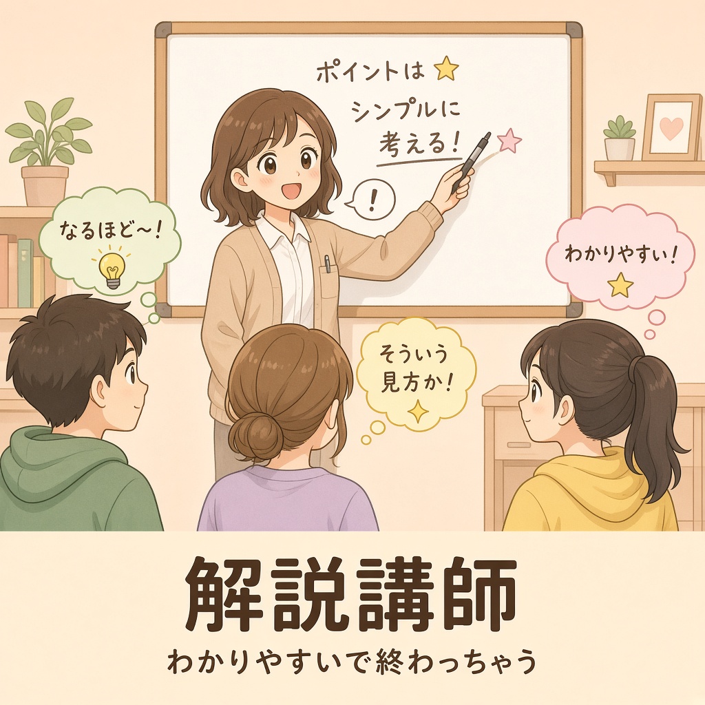 解説講師タイプ