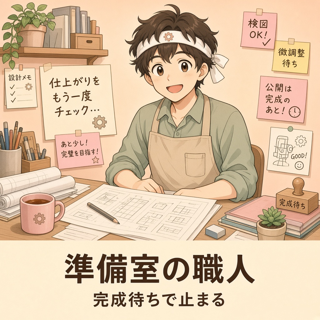準備室の職人タイプ